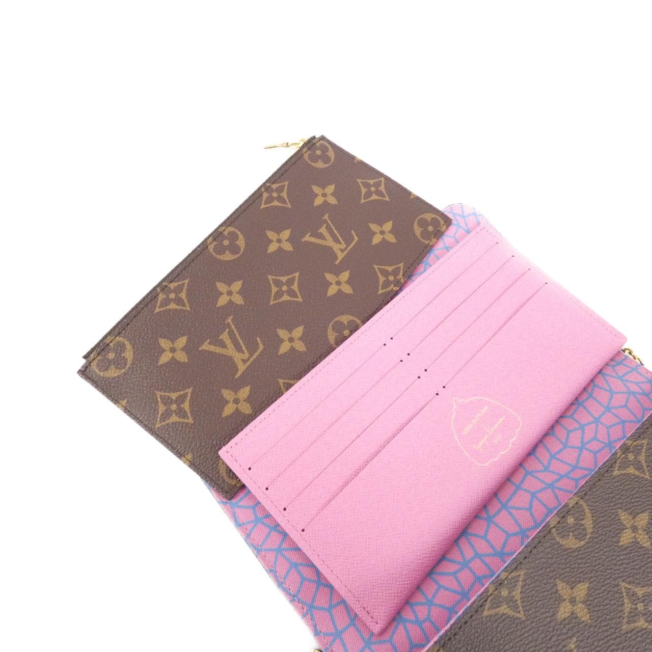 LOUIS VUITTON Monogram (LV X YK) Pochette Félicie M82108 单肩包