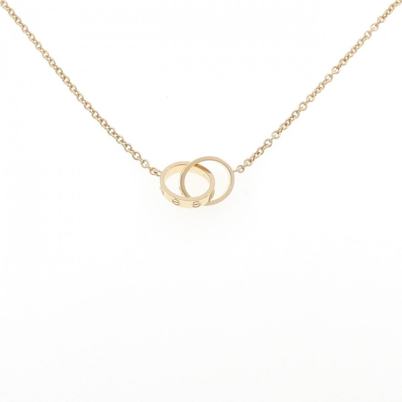 カルティエ ベビーラブ ネックレス