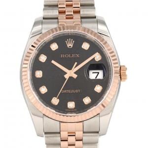 ロレックス デイトジャスト 116231G SSxPG 自動巻 ランダム番