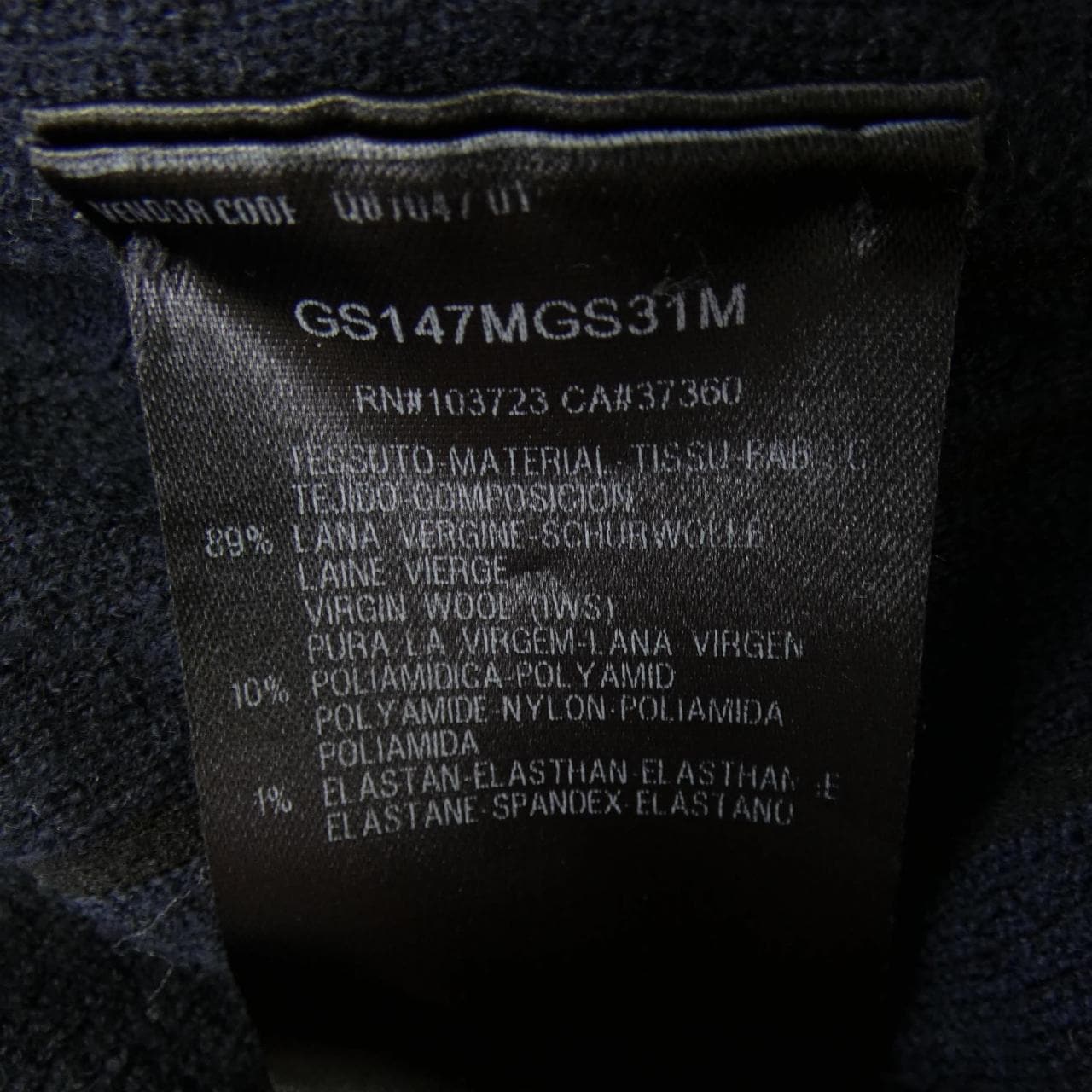 ジョルジオ アルマーニ GIORGIO ARMANI GS147MGS31M パーカー