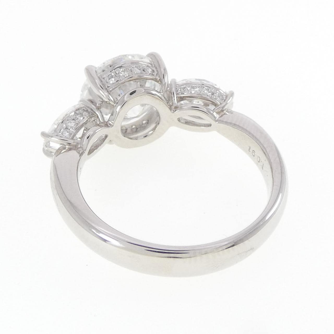 PT900 ダイヤモンド リング 3.228CT E SI2 VG