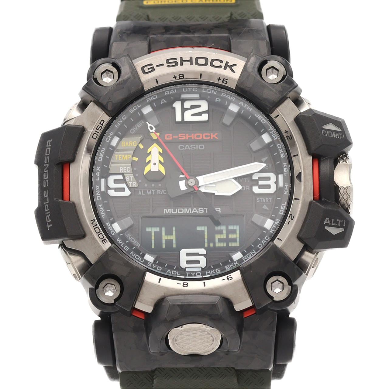 カシオ G-SHOCK･マッドマスター 電波時計 GWG-2000-1A3JF その他 ソーラークォーツ