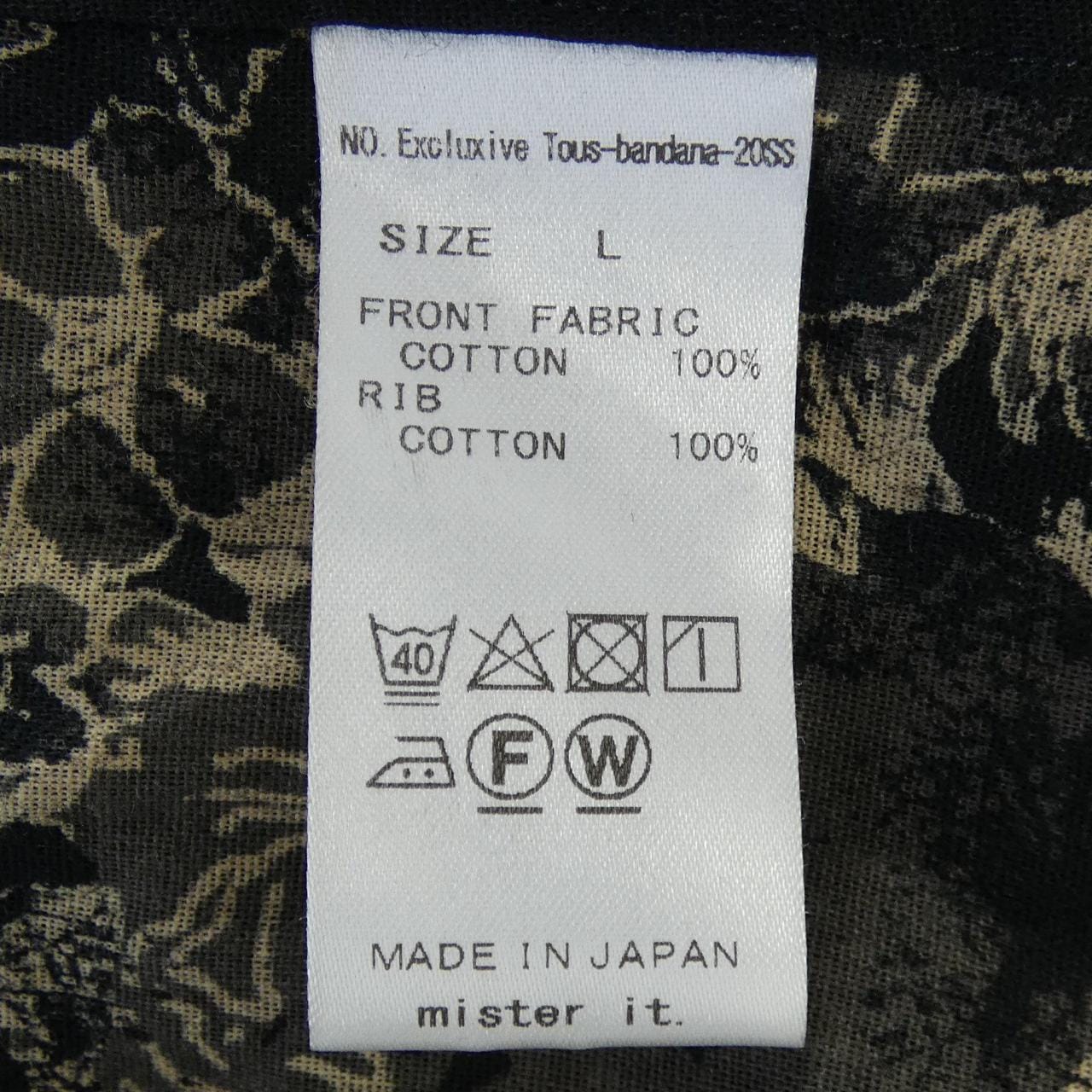 MISTER IT. シャツ