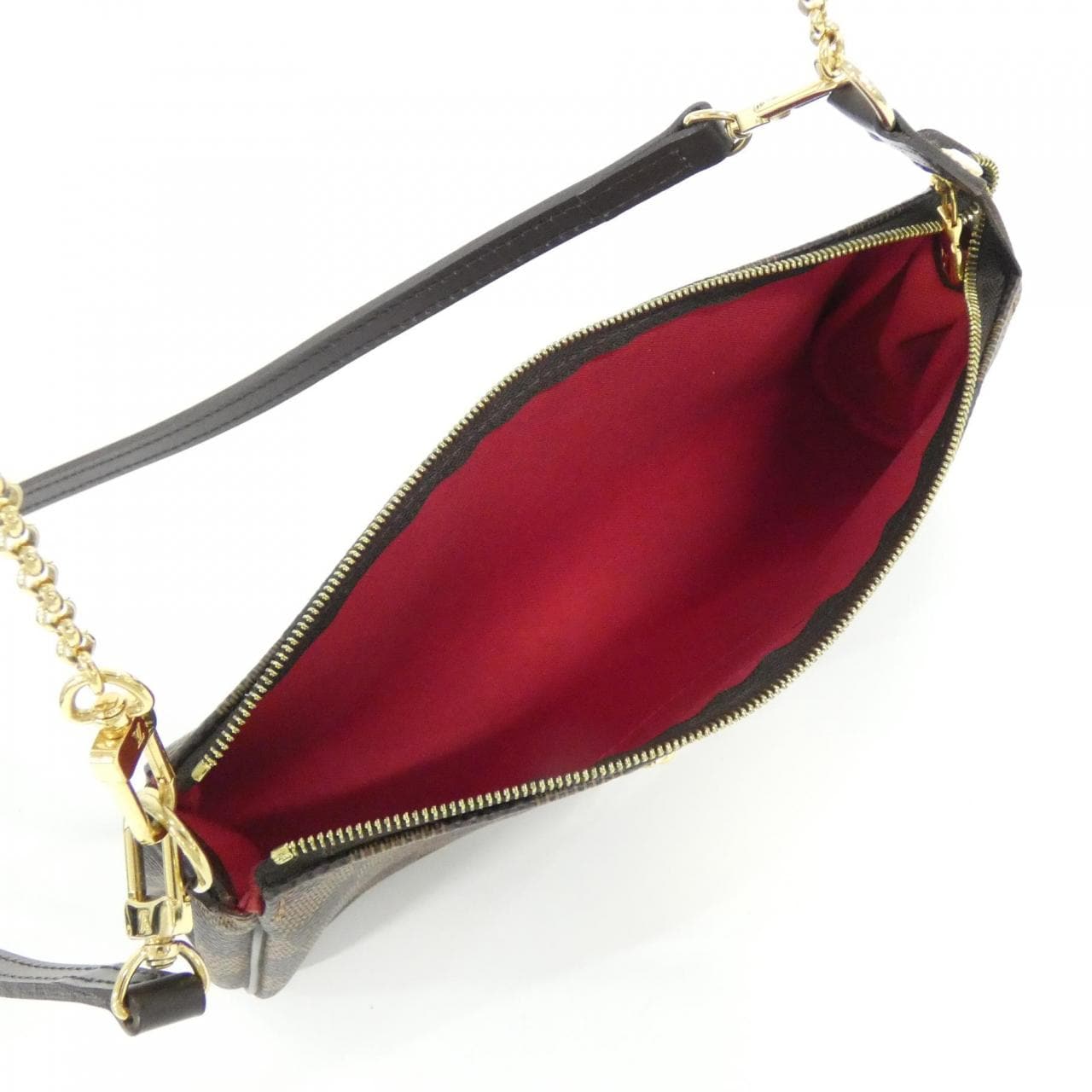 ルイヴィトン ダミエ エヴァ N55213 ショルダーバッグ