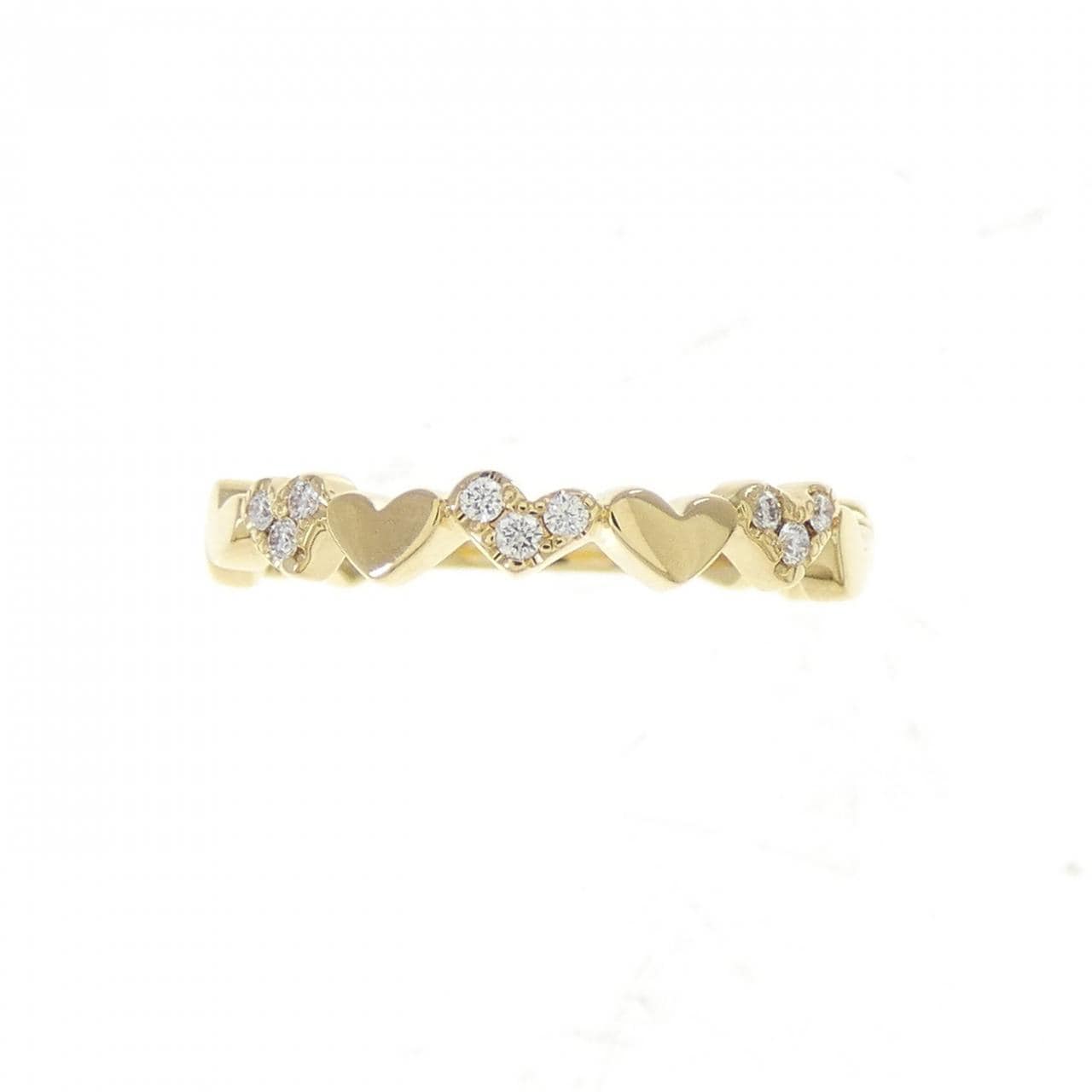 アーカー アンハートパヴェ リング 0.03CT