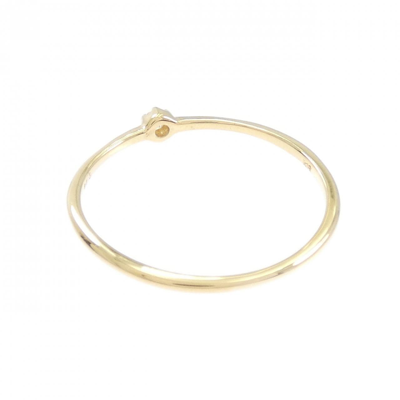 【リメイク】K18YG ダイヤモンド リング 0.03CT