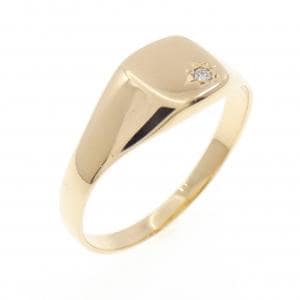 K18YG ダイヤモンド リング