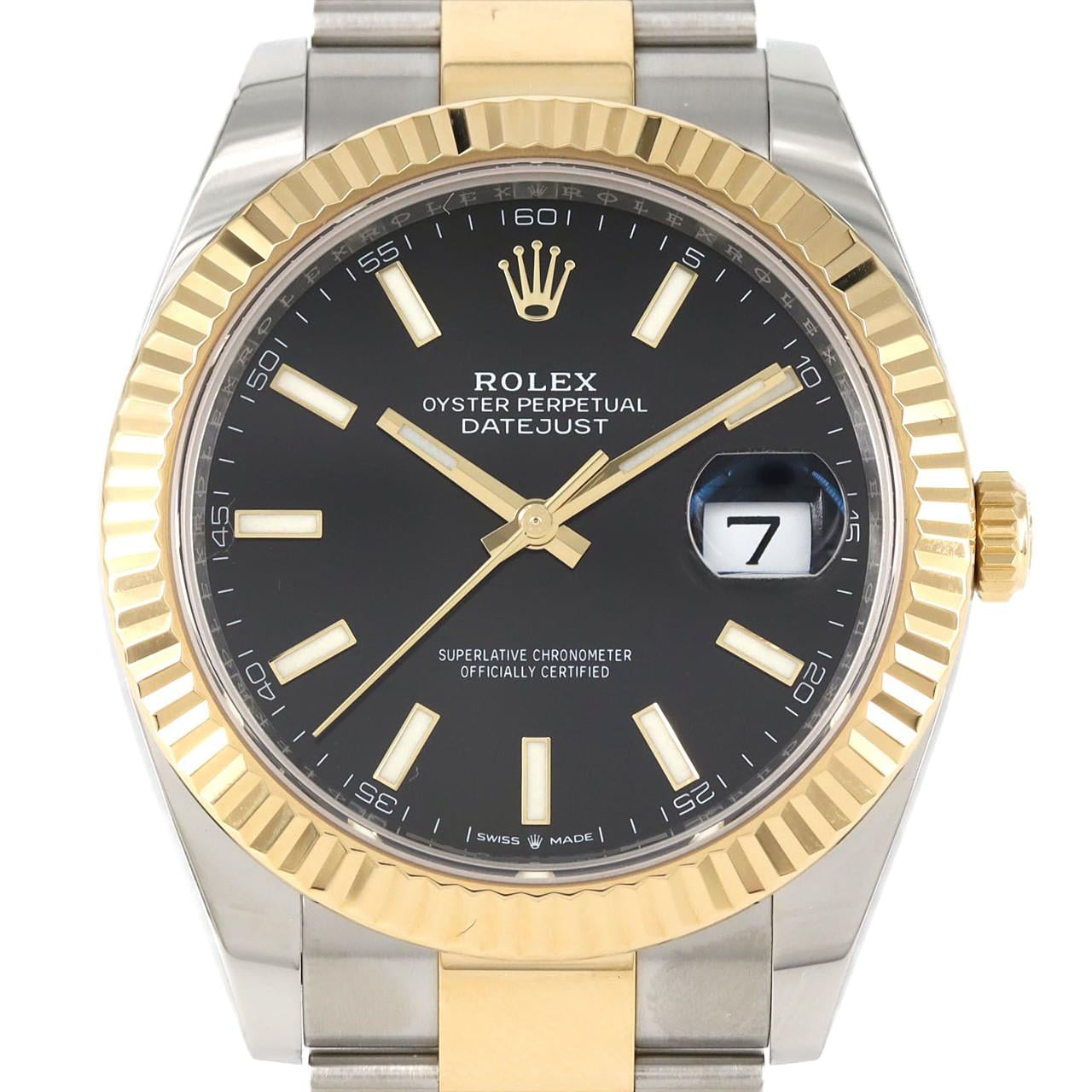 ロレックス デイトジャスト 126333･3 SSxYG 自動巻 ランダム番