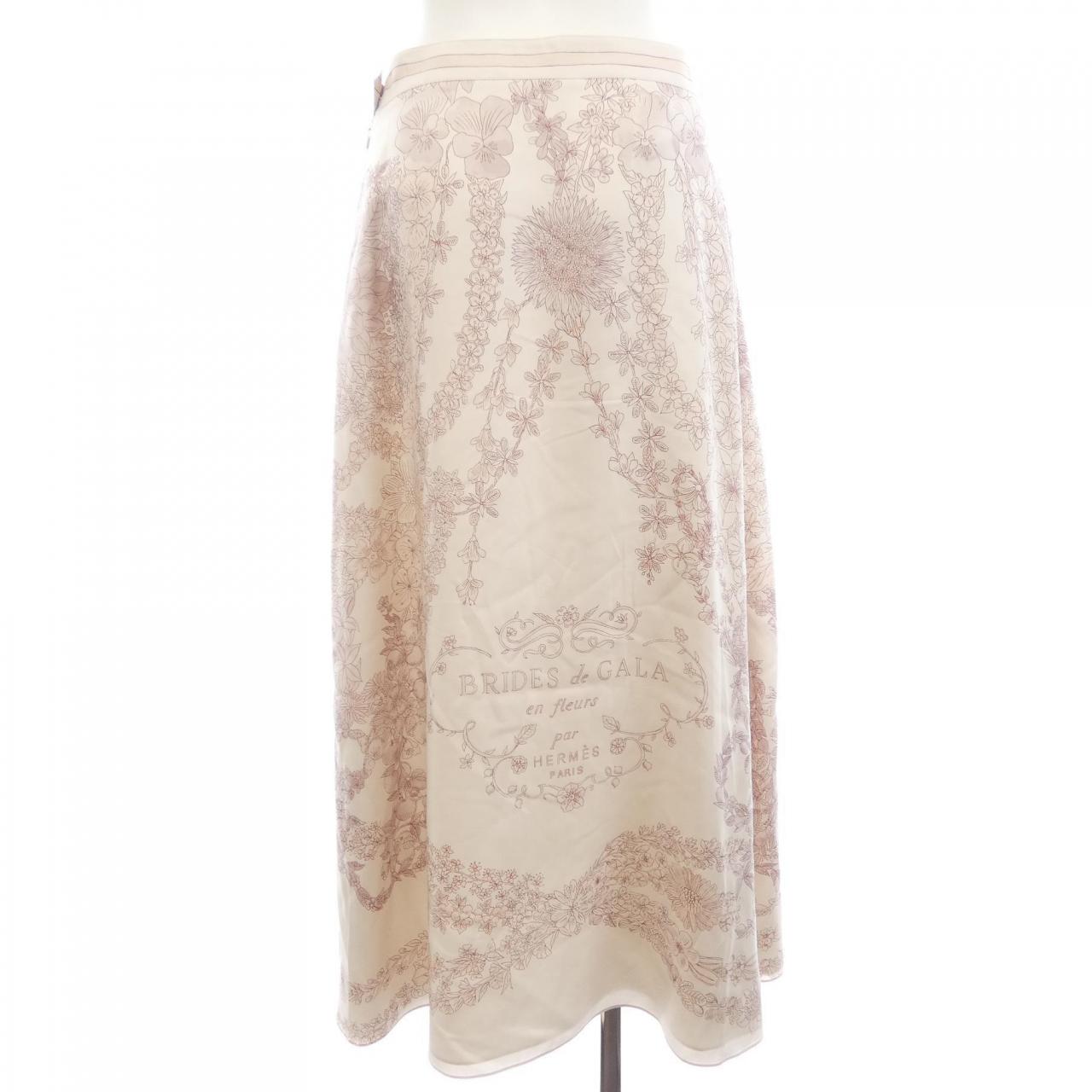 エルメス HERMES BRIDES DE GALA EN FLEURS ESQUISSE 5E0337D1 スカート
