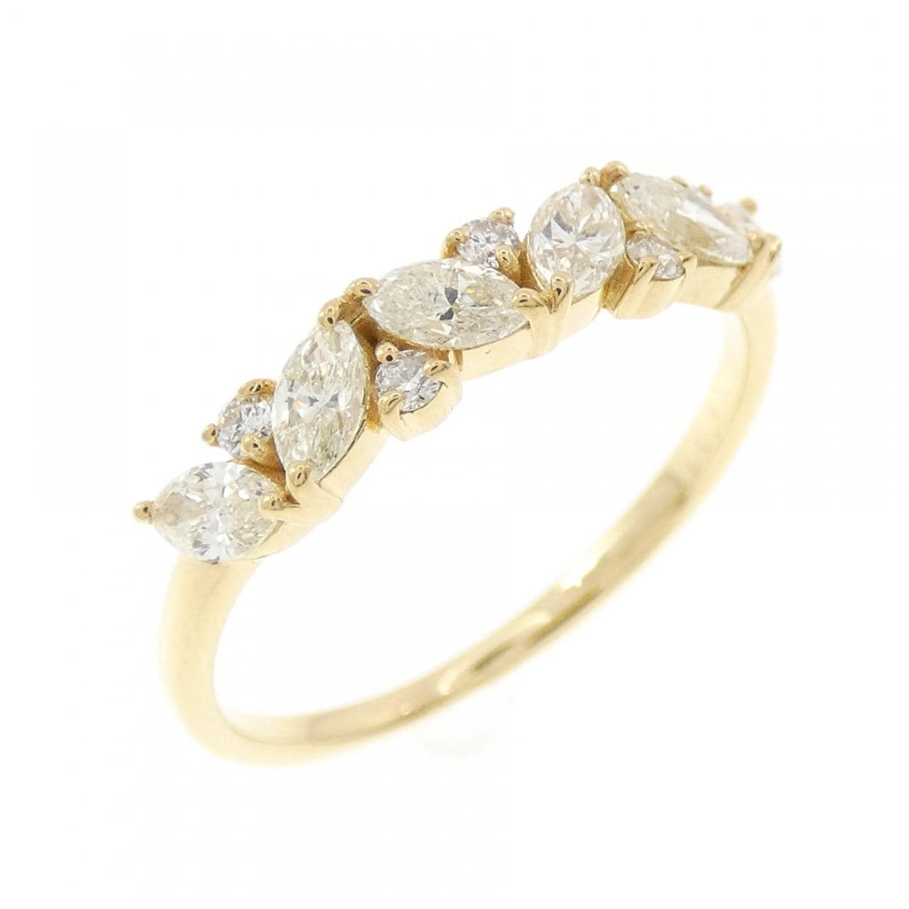 K18YG ダイヤモンド リング 0.55CT