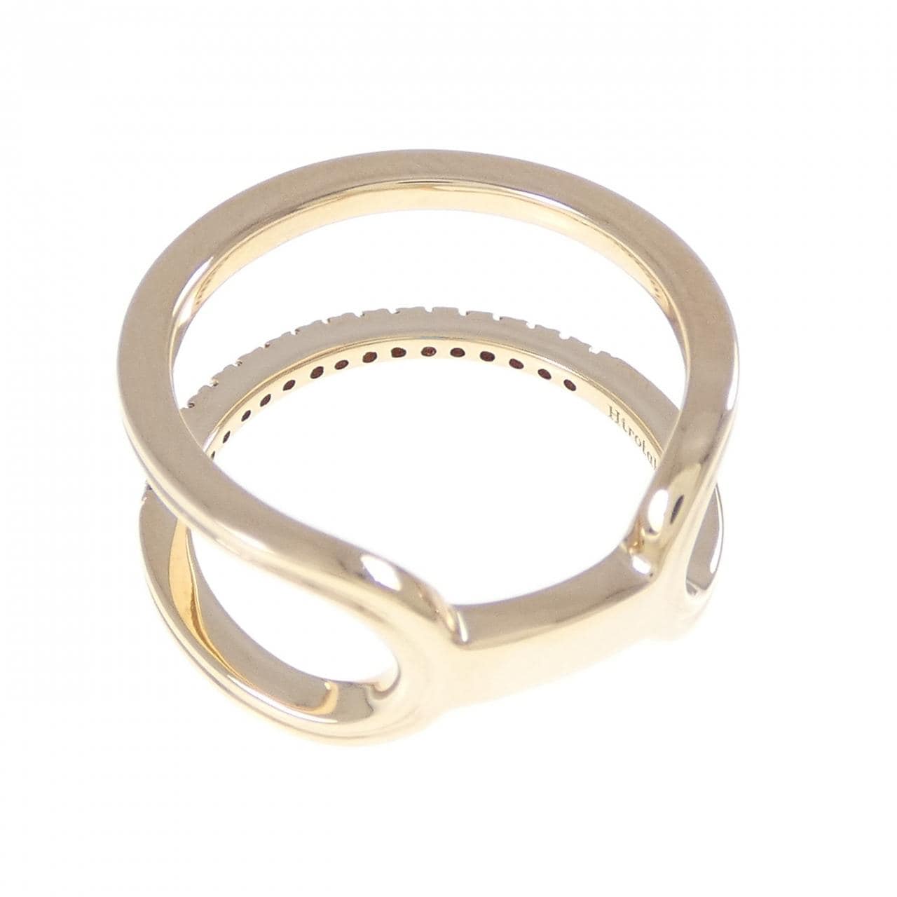 ヒロタカ ベルーガ リング 0.08CT