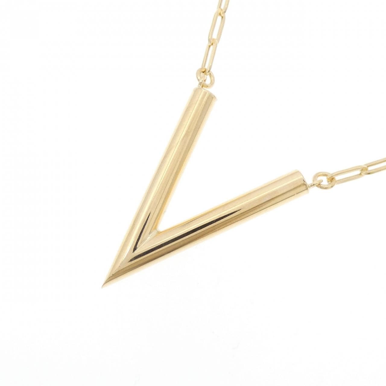 K18YG necklace