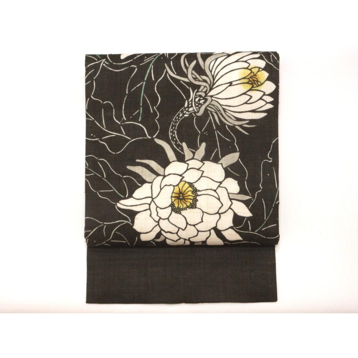 【未使用品】夏名古屋帯　【栗山吉三郎】