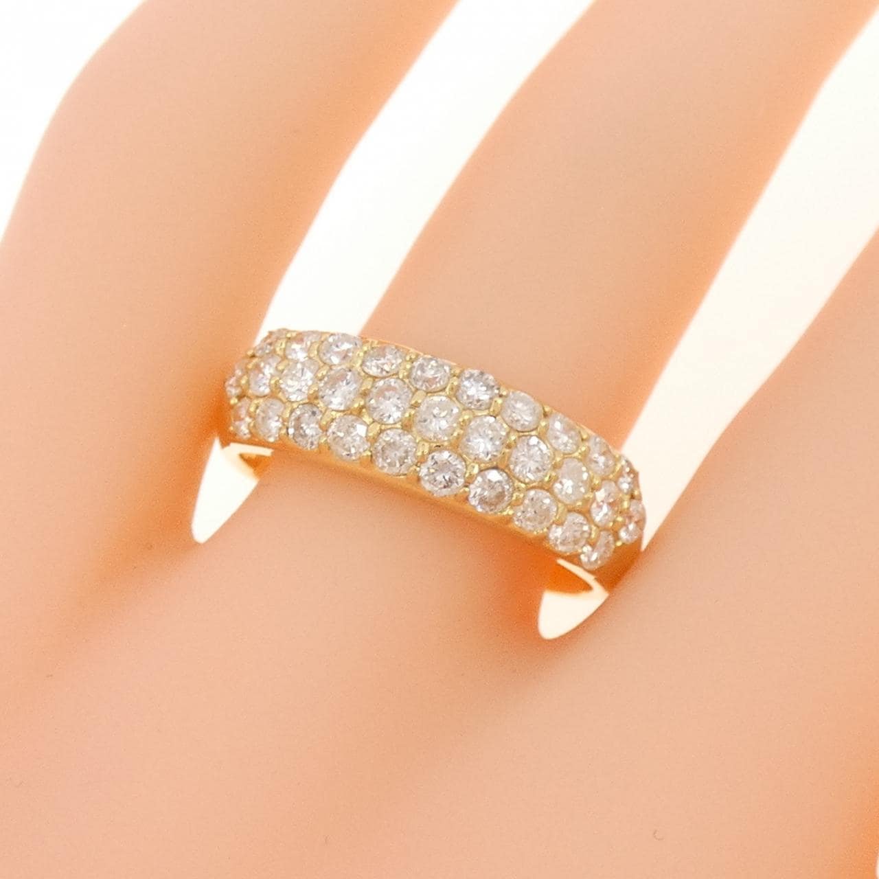 K18YG ダイヤモンド リング 1.00CT