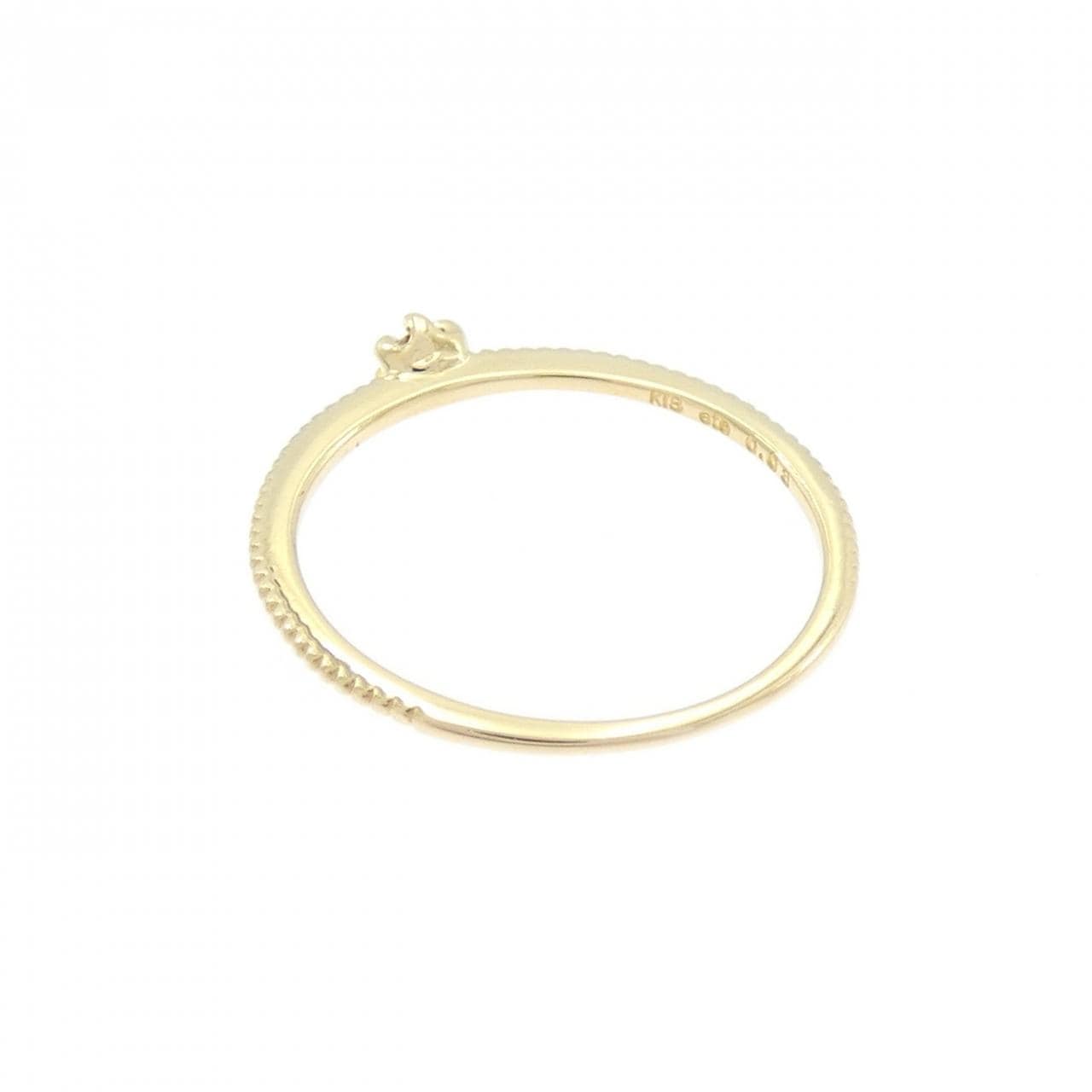 エテ ダイヤモンド ピンキーリング 0.03CT
