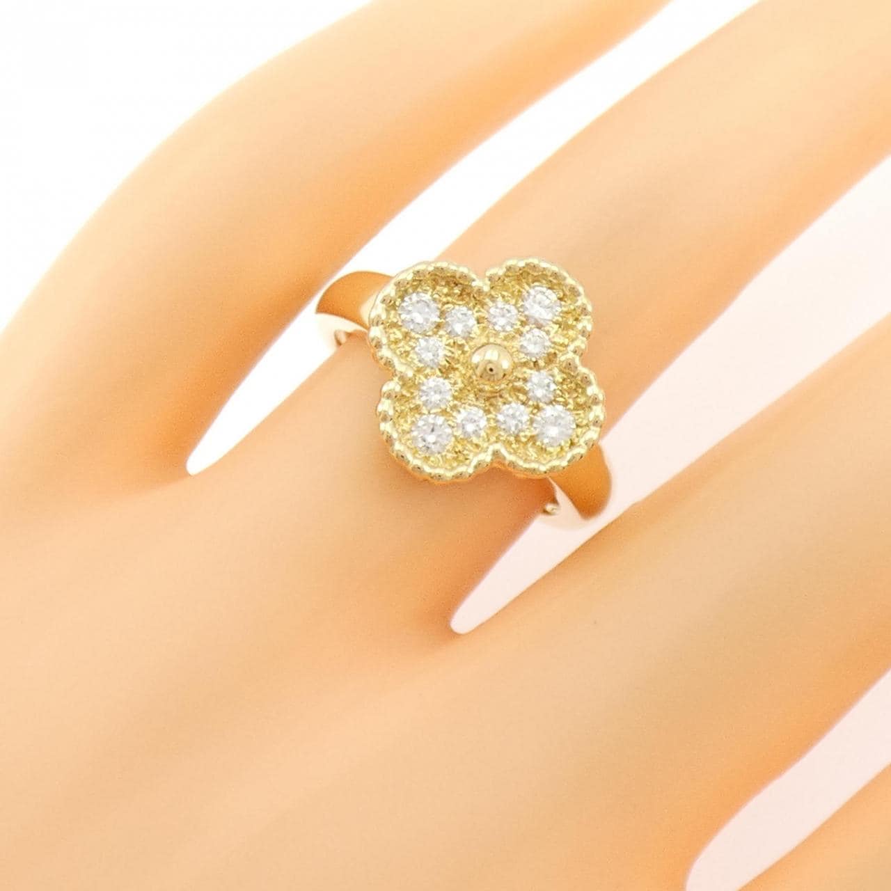 ヴァンクリーフ&アーペル ヴィンテージアルハンブラ リング