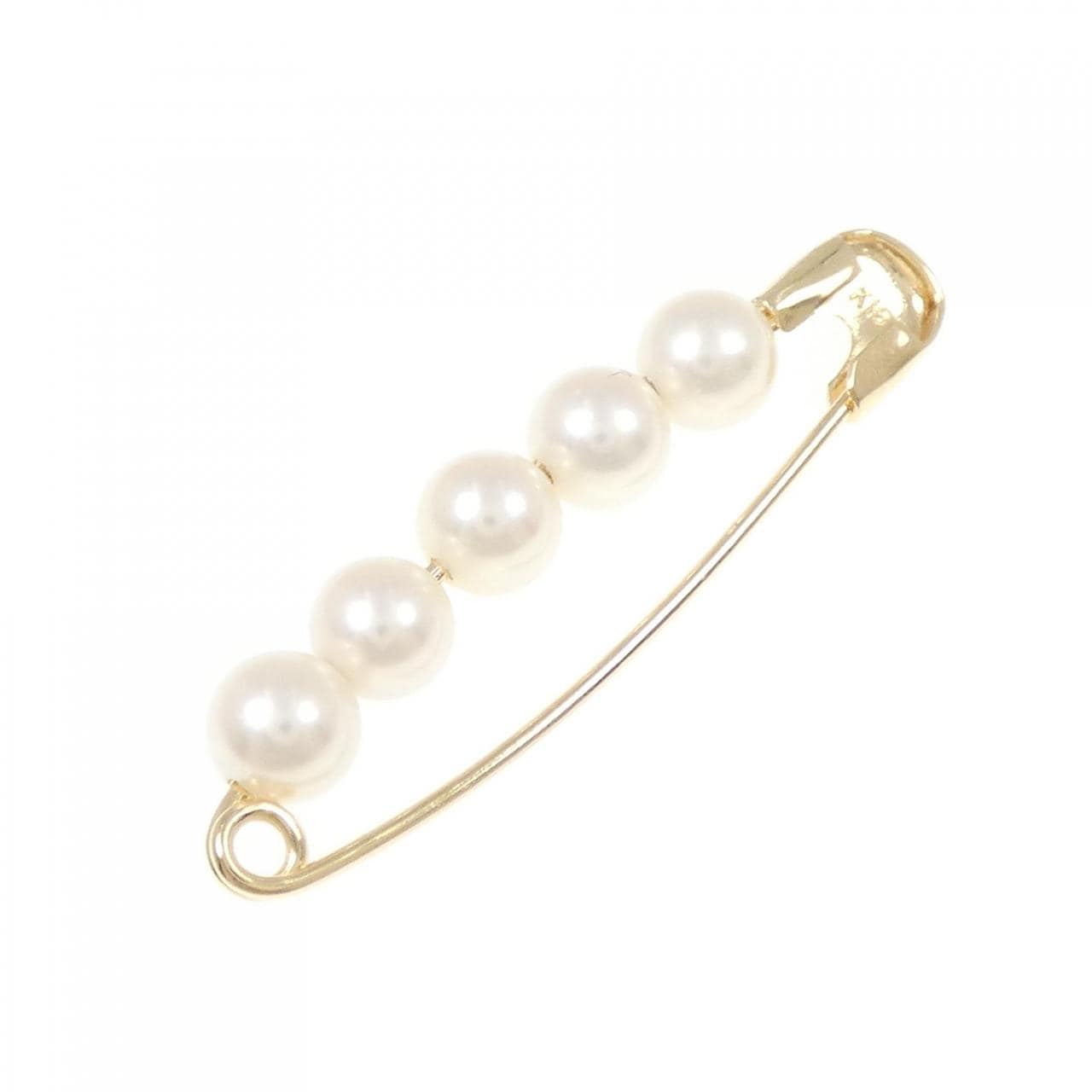 K18YG アコヤパール ブローチ