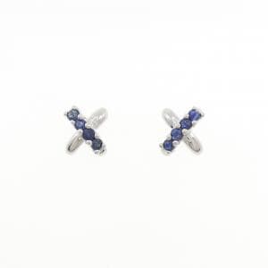 K14WG サファイヤ ピアス