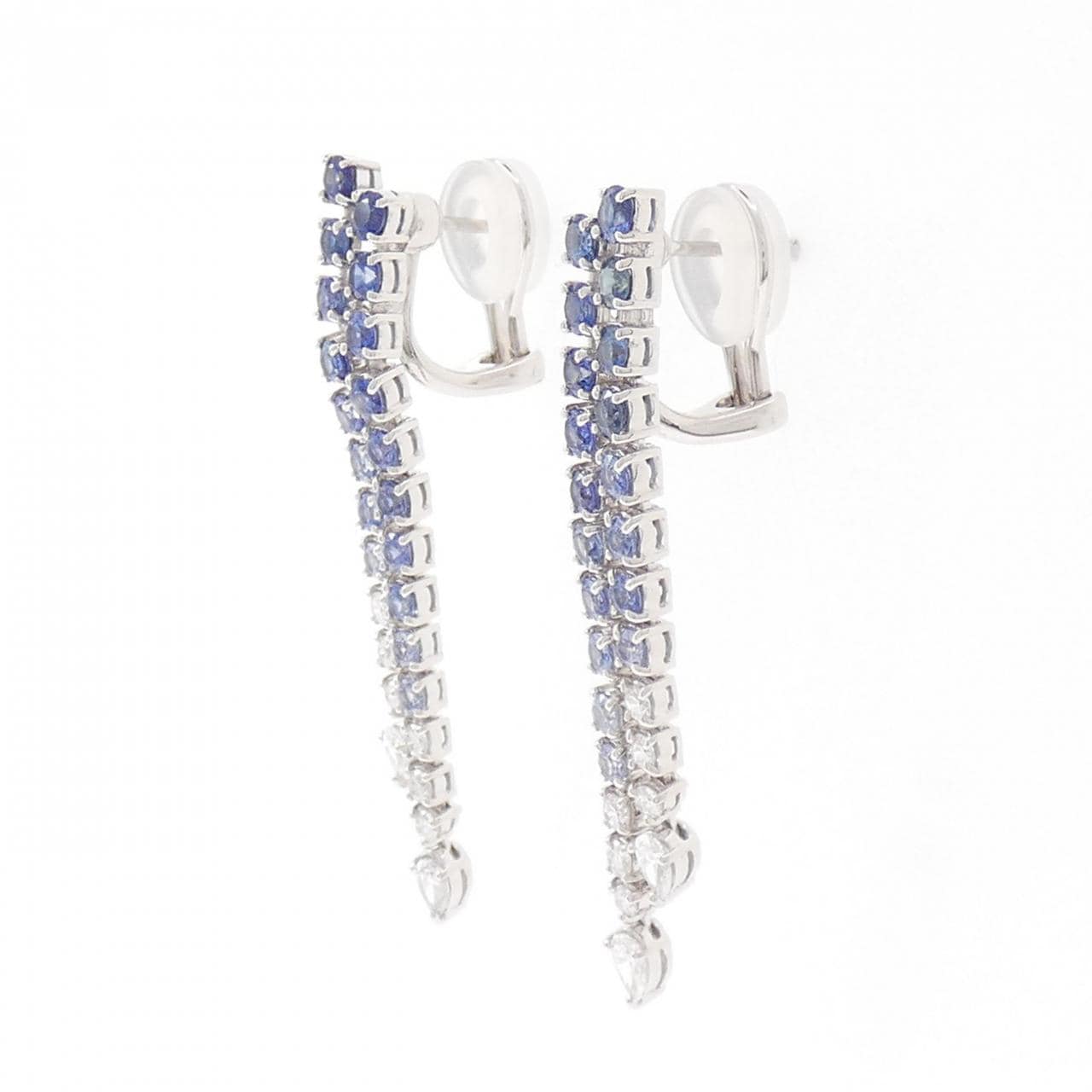 ミキモト サファイヤ ピアス 3.06CT