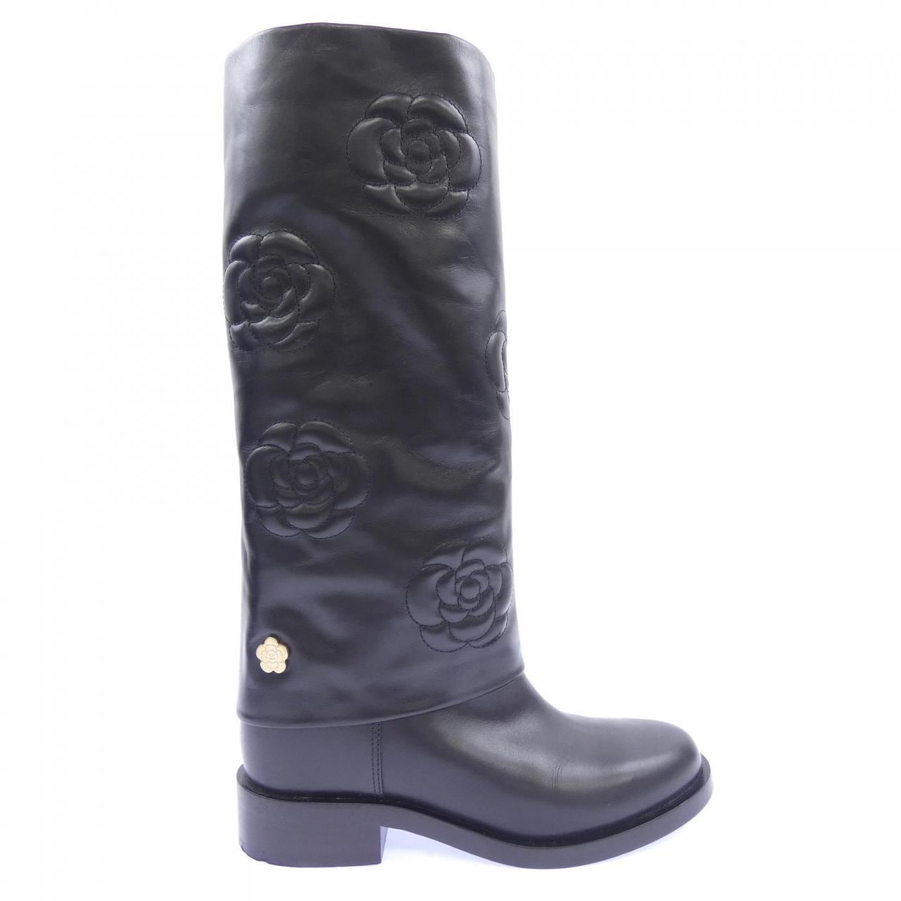シャネル CHANEL ハイブーツ G32098X47970 ロングブーツ