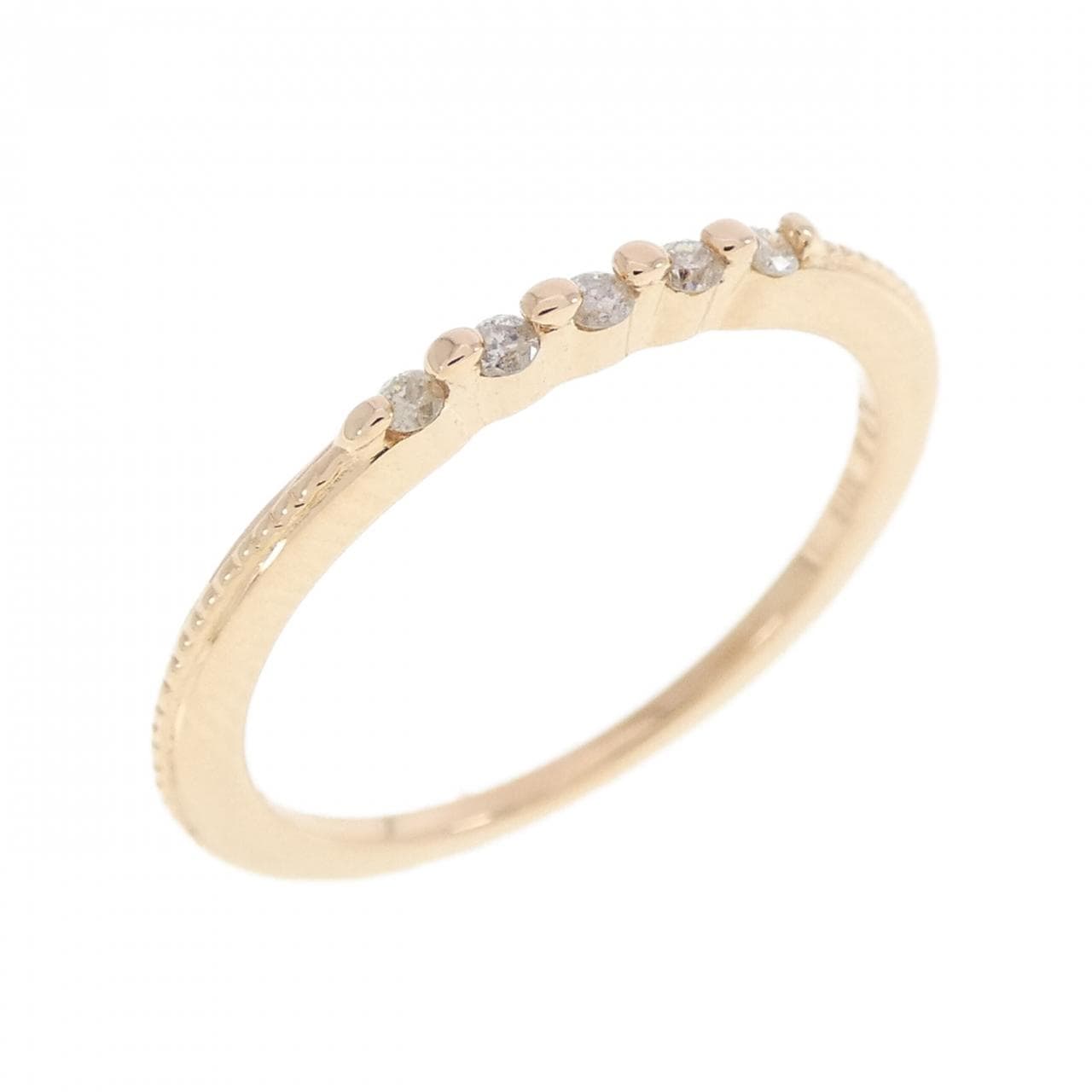 アガット ダイヤモンド リング 0.05CT