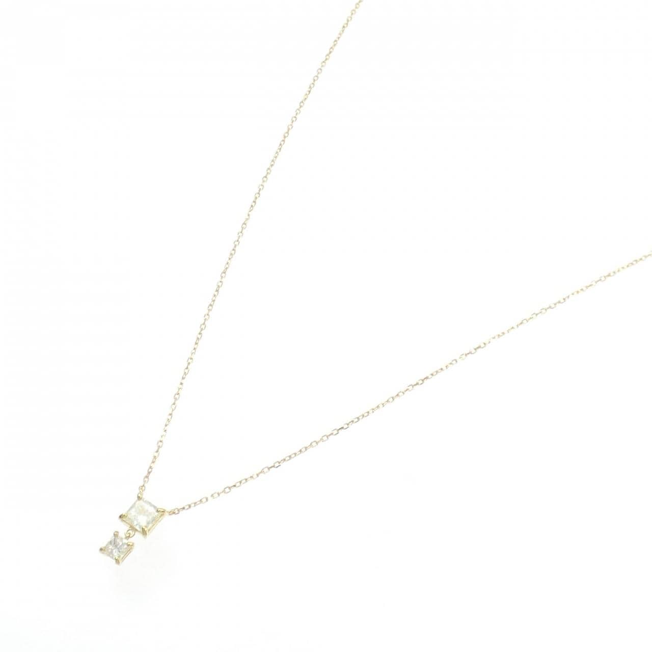 K18YG ダイヤモンド ネックレス 0.536CT
