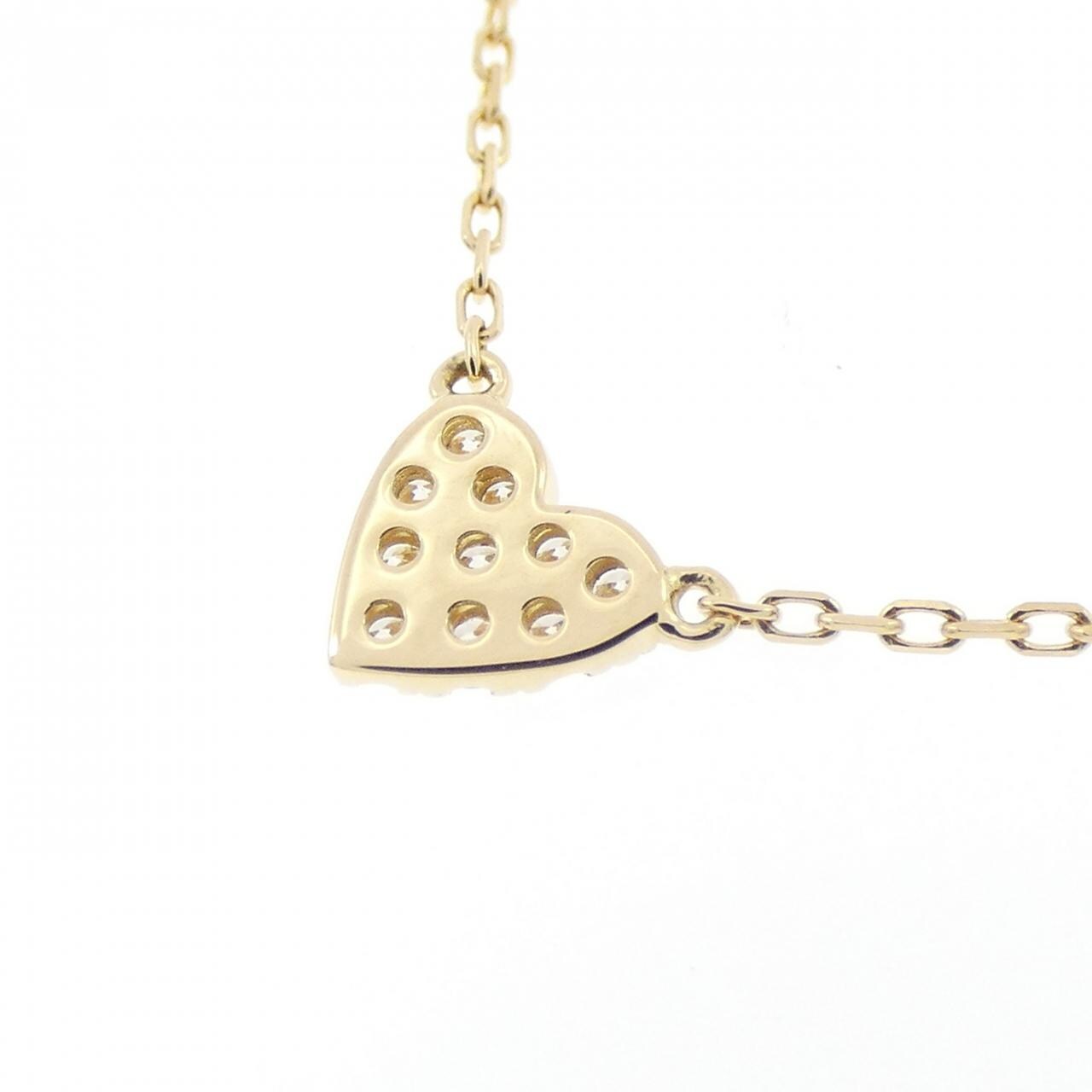 アーカー ハートパヴェ ネックレス 0.05CT