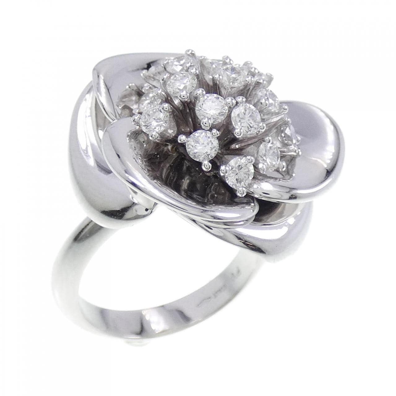 PONTE VECCHIO花朵鑽石戒指0.95CT