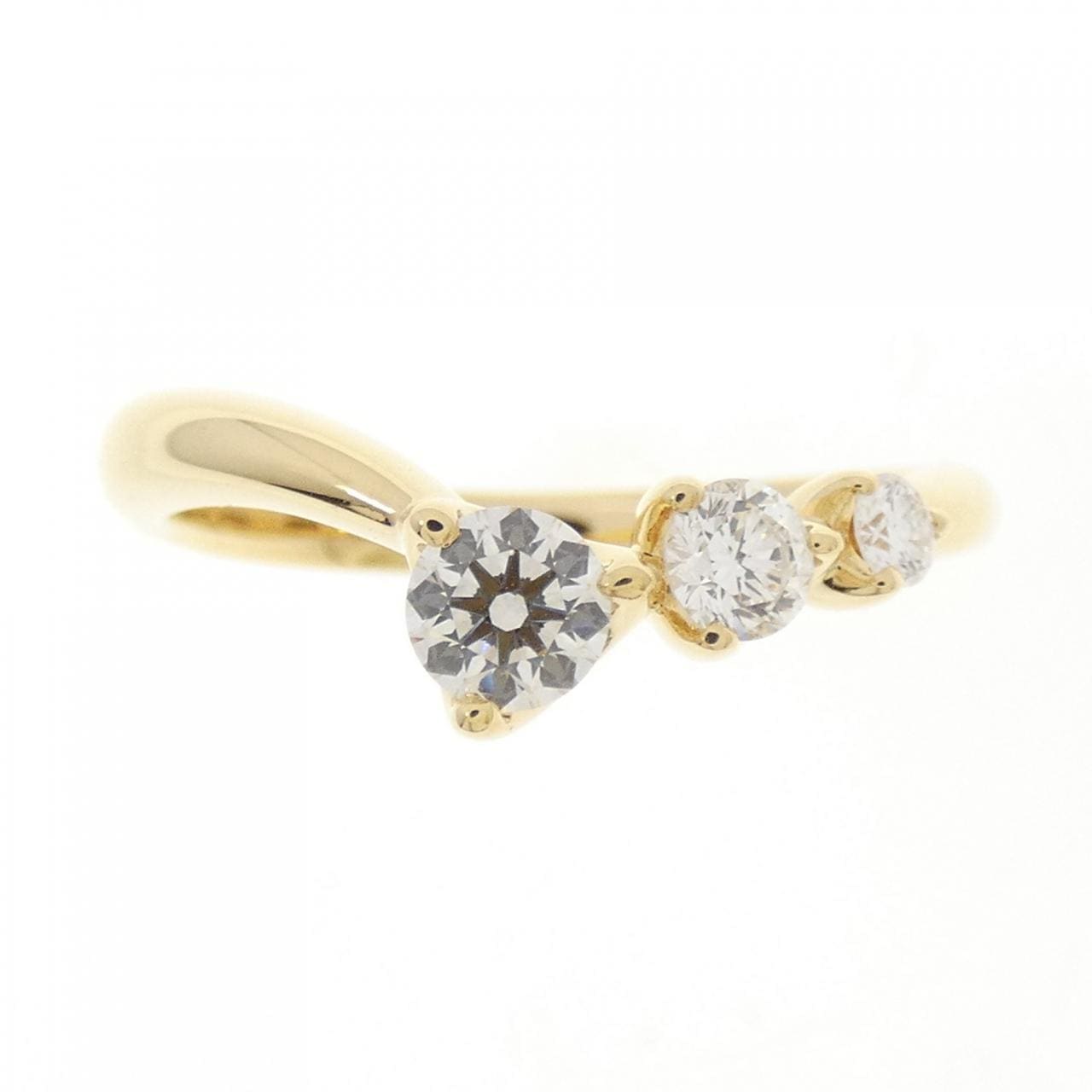 タサキ ダイヤモンド リング 0.37CT