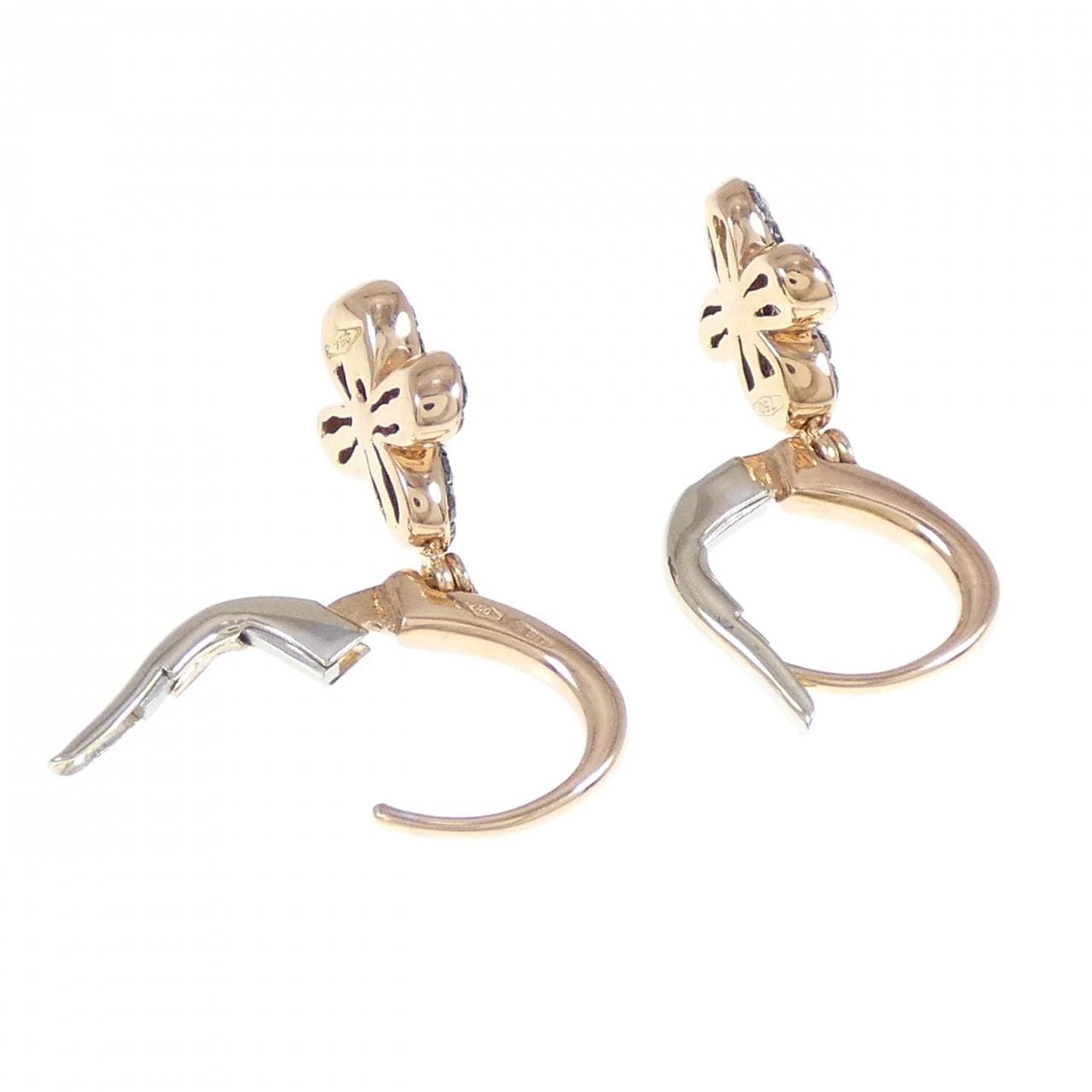 750PG/750YG Diamond earrings