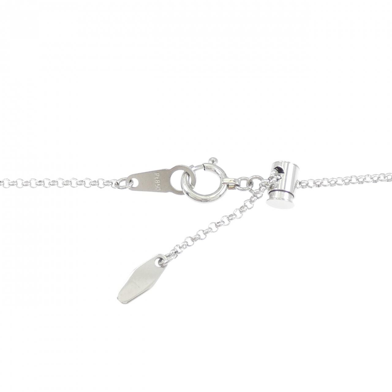 PT900/PT850 ダイヤモンド ネックレス 0.15CT