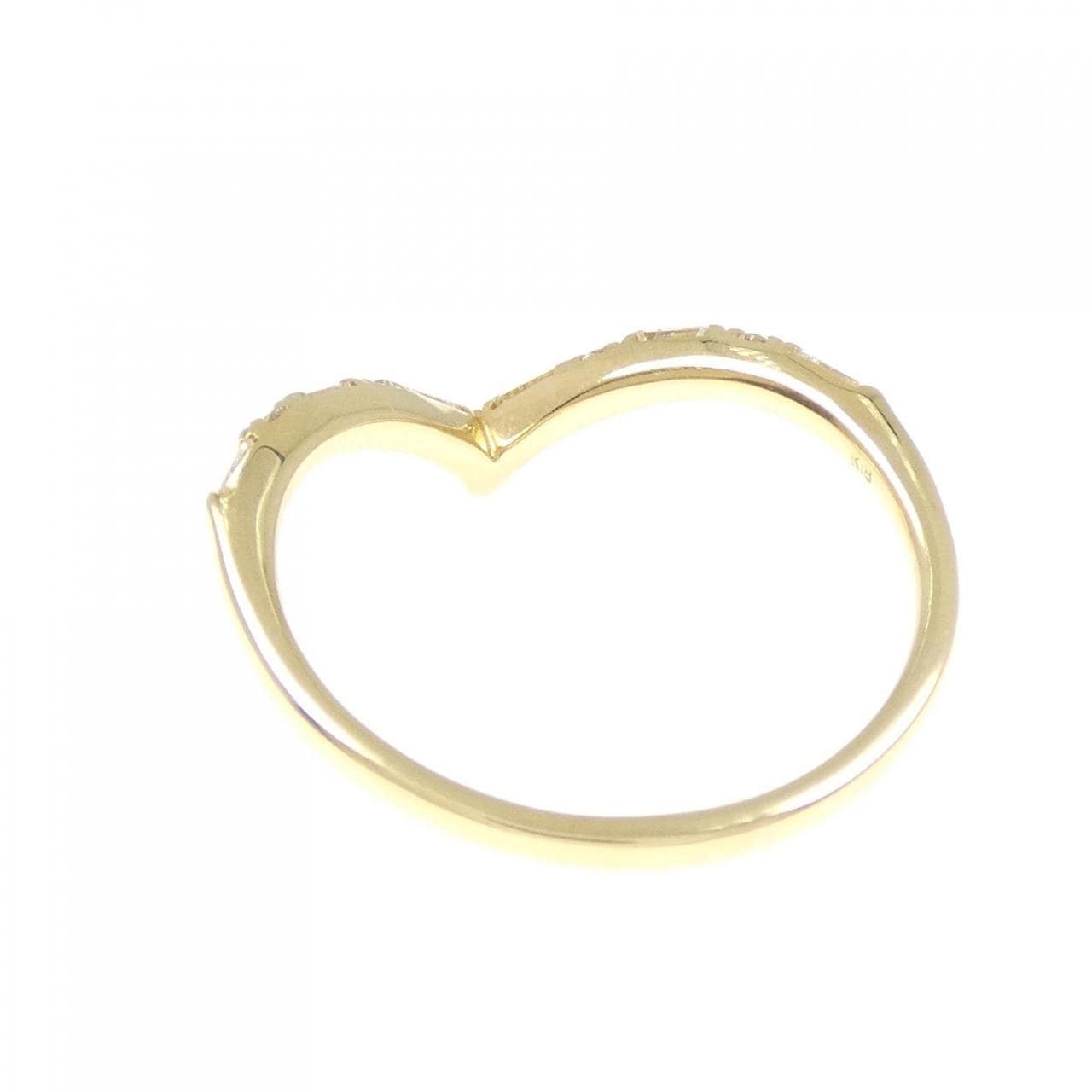 【新品】K18YG ダイヤモンド リング 0.30CT