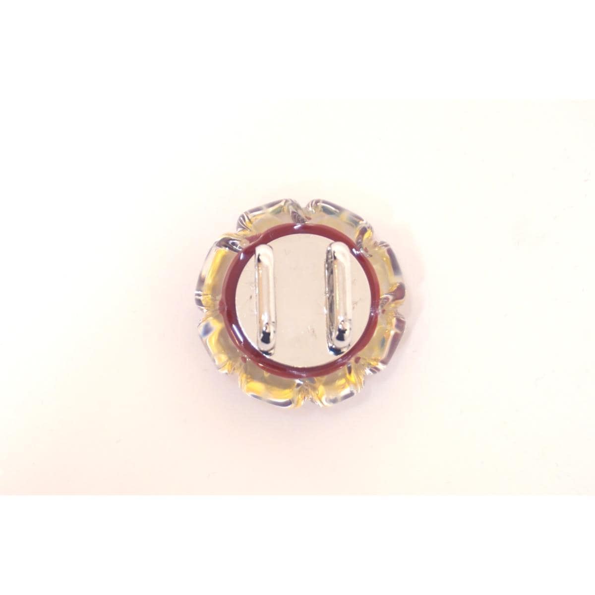 【新品】帯留 ボロシリケイトガラス