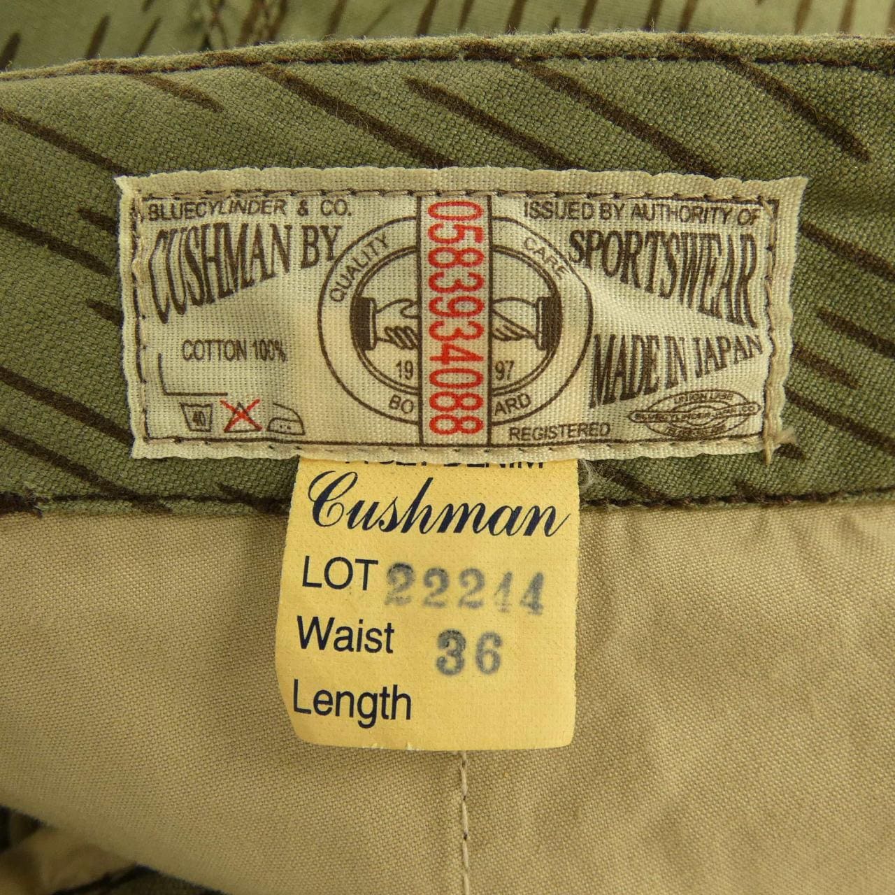 CUSHMAN ショートパンツ
