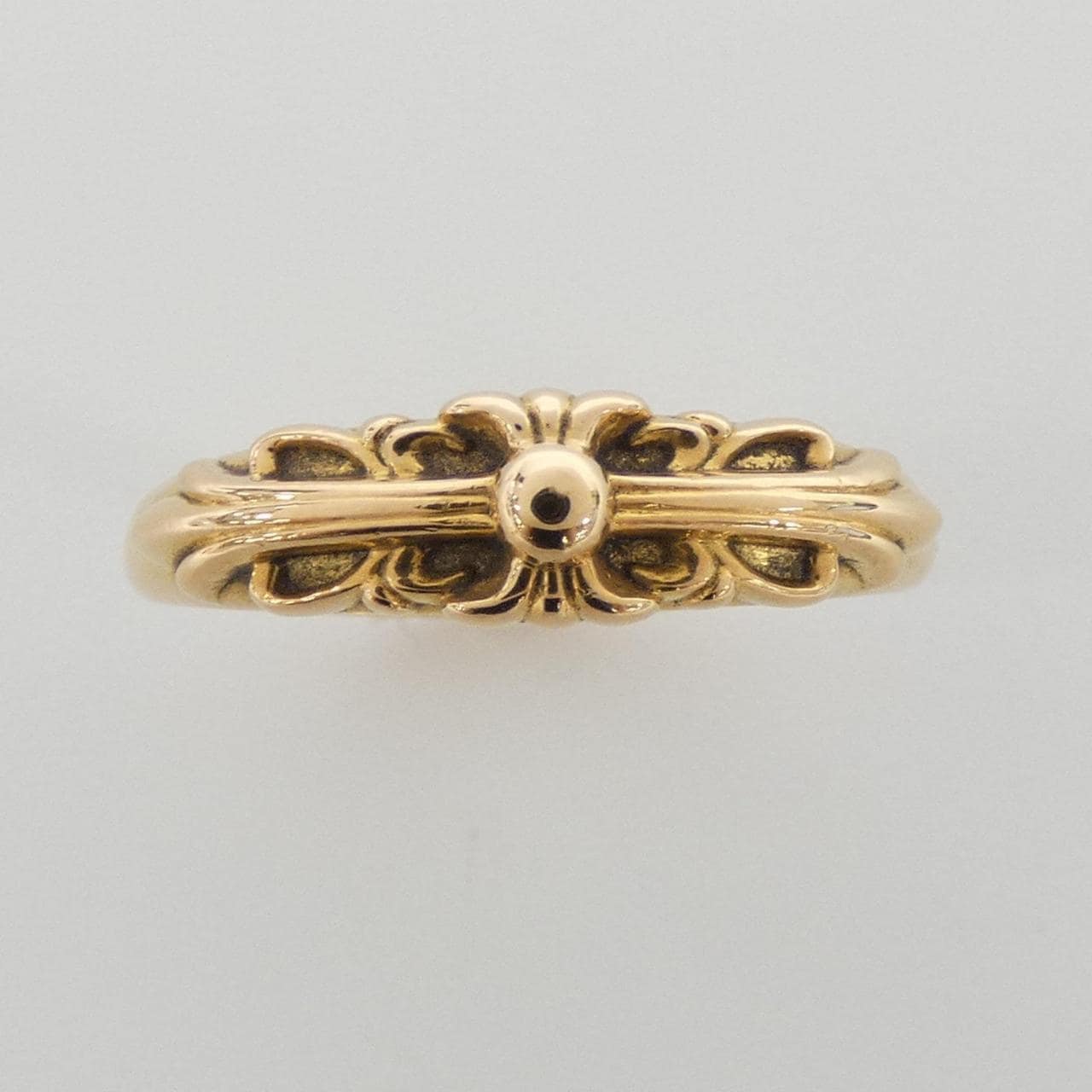 クロムハーツ CHROME HEARTS BABY CLSC FLRL CRS 2373 304 8113 RING