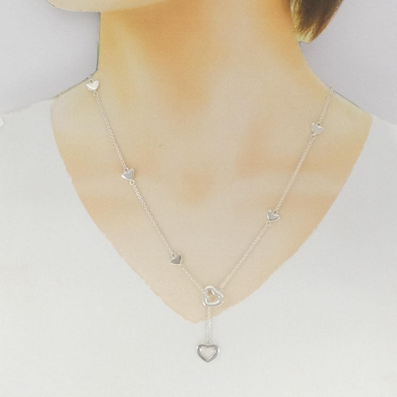 ティファニー ハート リンク ラリアット ネックレス