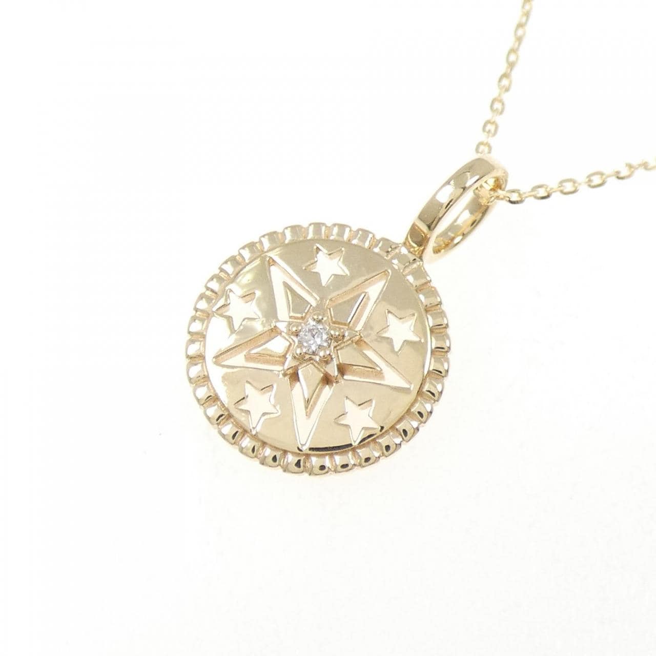 STAR JEWELRY星形鑽石項鍊 0.01克拉