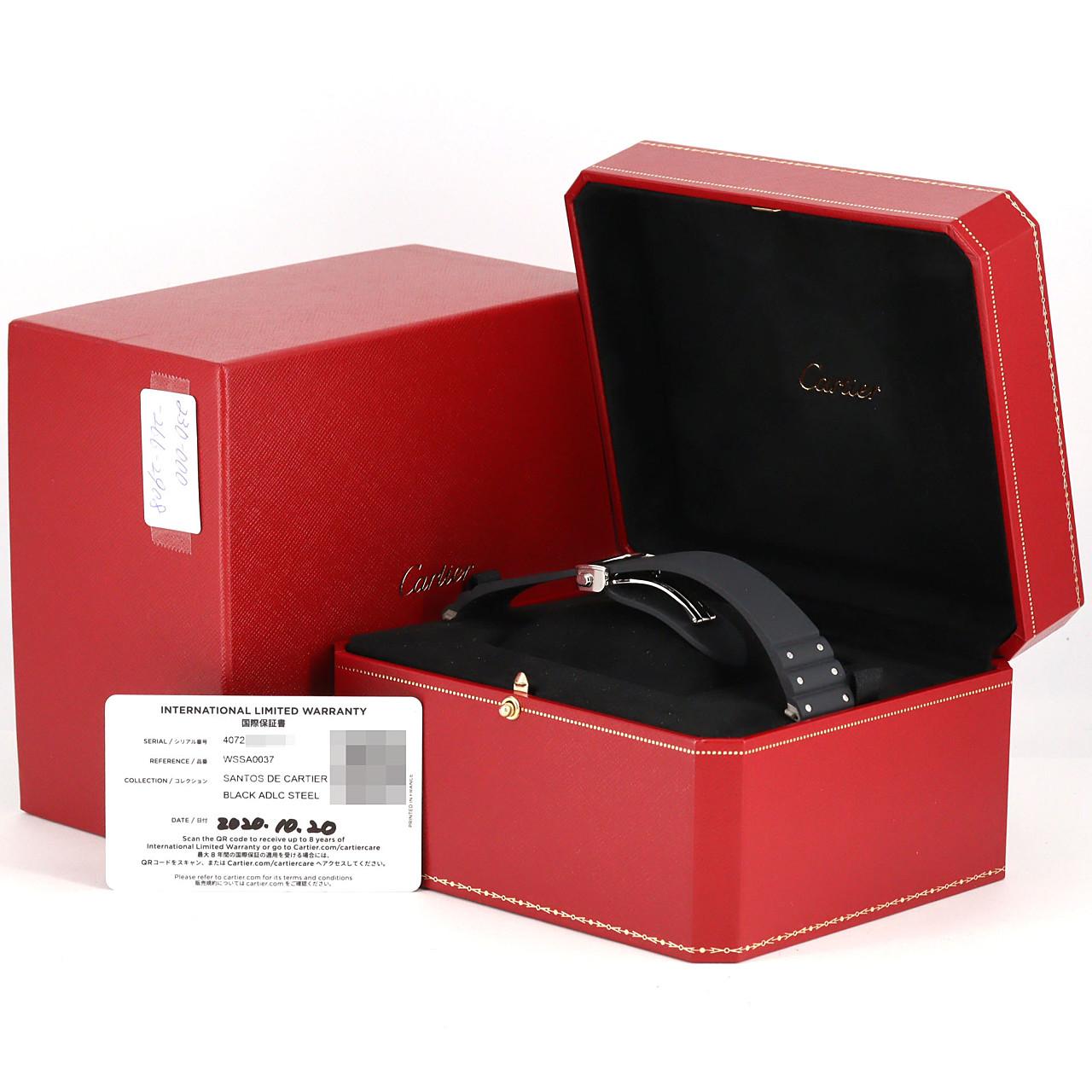 カルティエ サントス･ドゥ･カルティエ LM WSSA0037 SS 自動巻