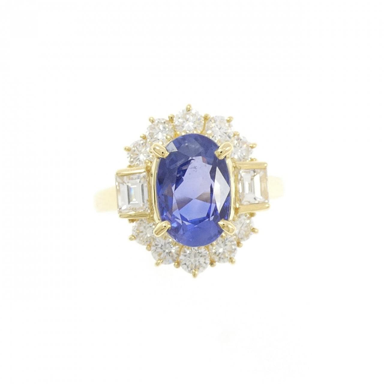 コメ兵｜K18YG 非加熱 サファイヤ リング 2.87CT スリランカ産