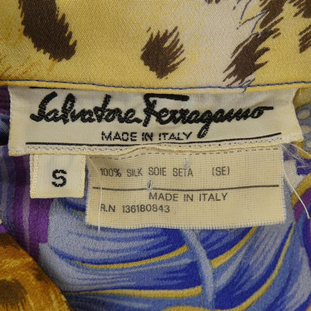 【ヴィンテージ】サルヴァトーレフェラガモ SALVATORE FERRAGAMO ワンピース