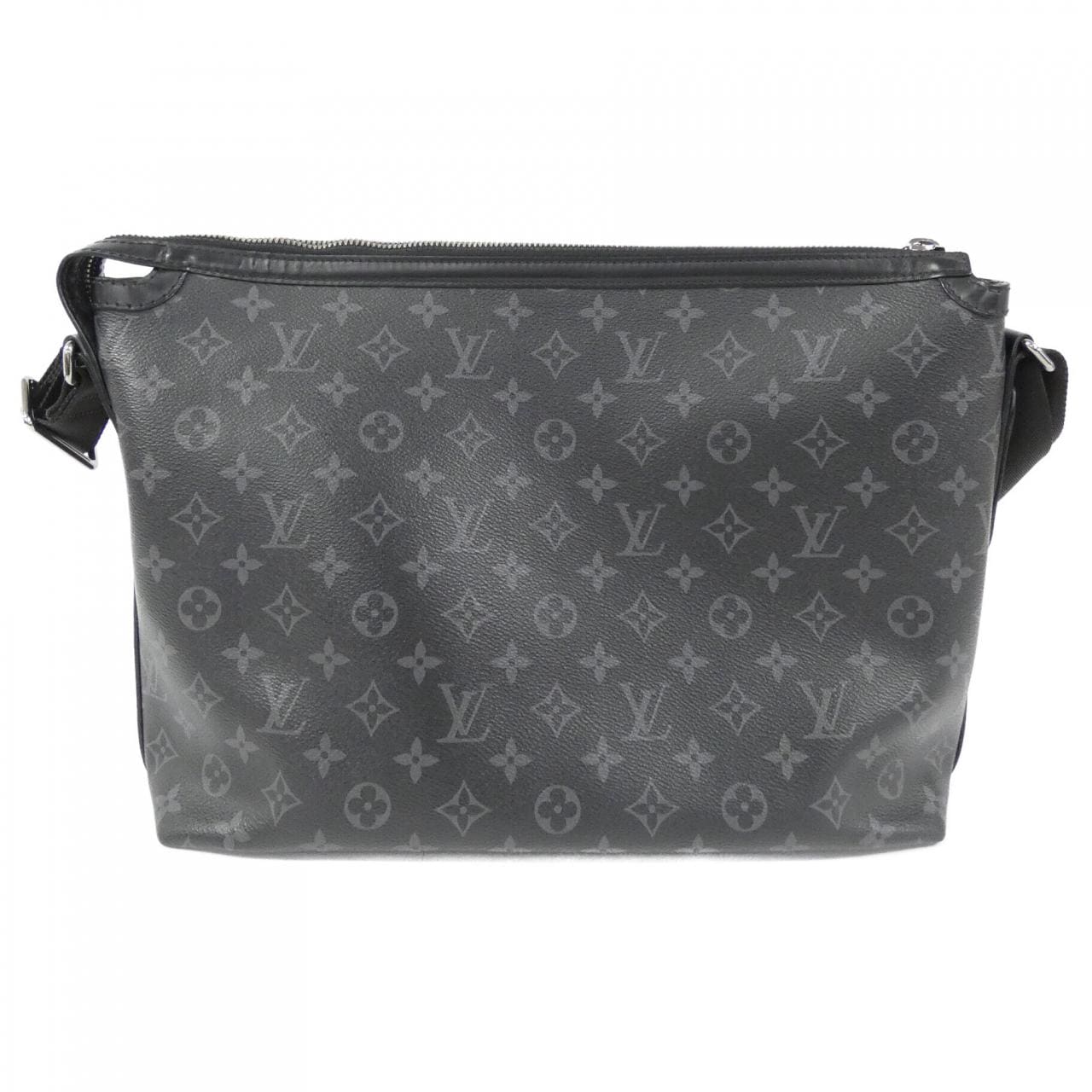 LOUIS VUITTON Monogram Eclipse Odysse 郵差包 MM M44224 單肩包