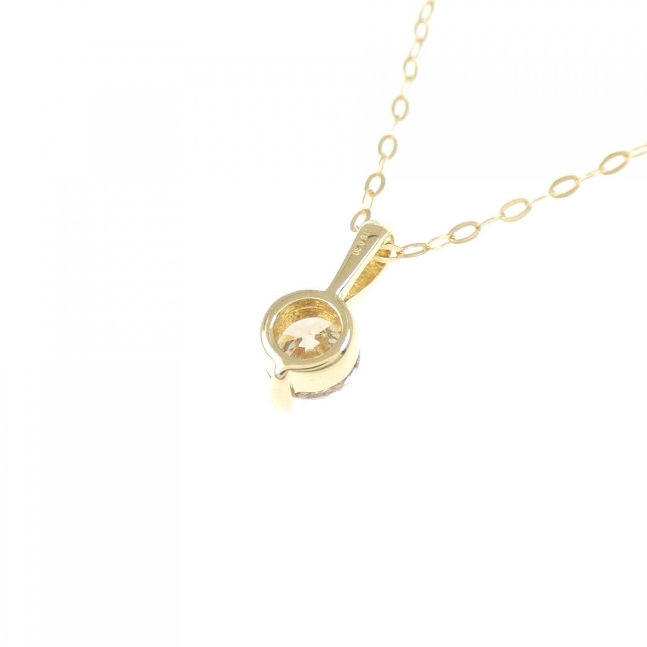 K18YG ダイヤモンド ネックレス 0.30CT