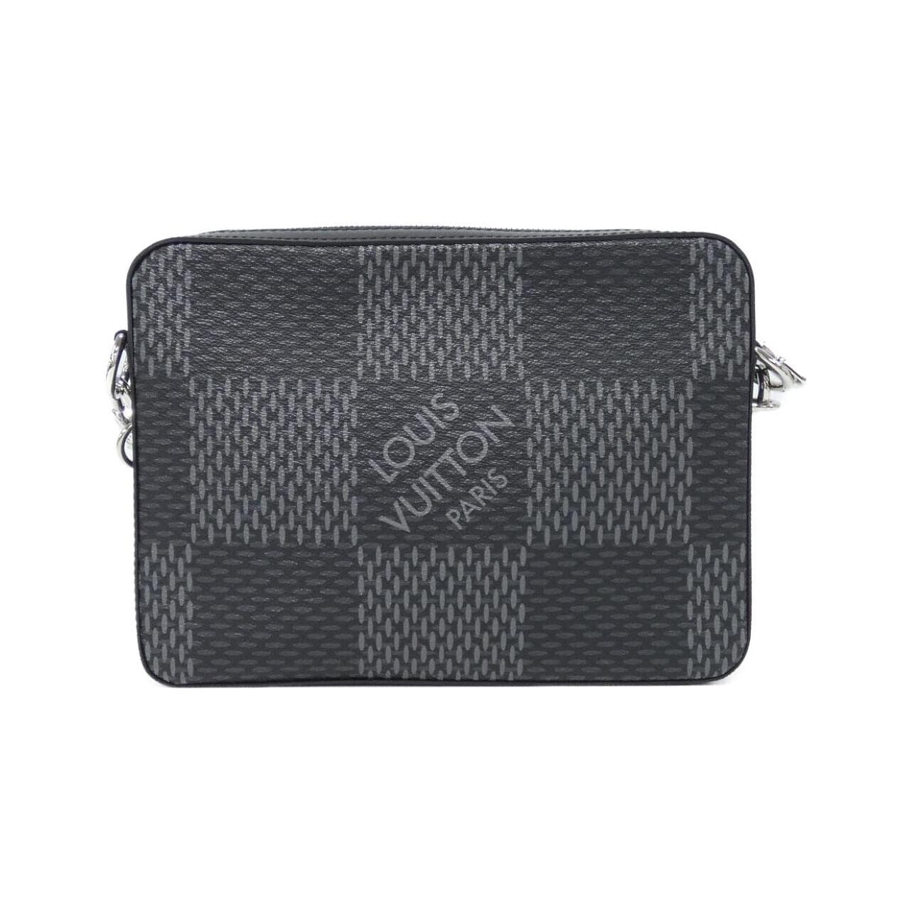 LOUIS VUITTON Damier Graphite 3D Trio 邮差包 N50017 单肩包