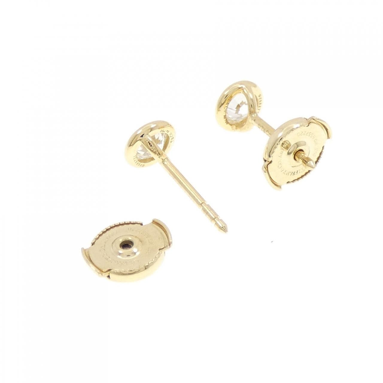 ティファニー バイザヤード ピアス 0.34CT 0.34CT I VS1 3EXT