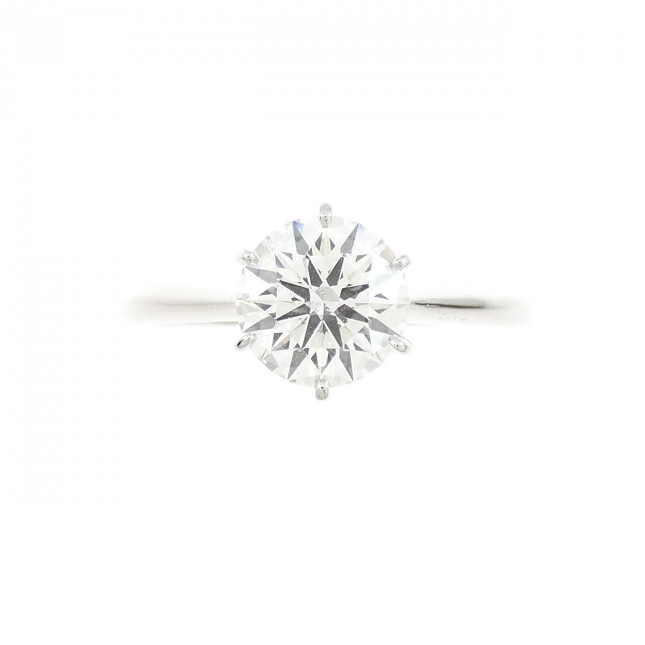 【リメイク】PT900 ダイヤモンド リング 1.057CT D SI1 EXT H&C