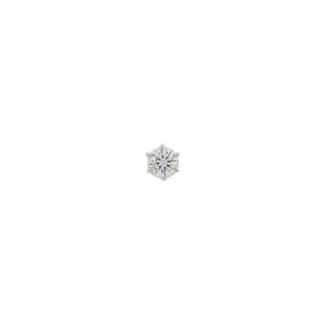 PT850/PT900 ダイヤモンド ピアス 0.207CT D SI1 VG 片耳