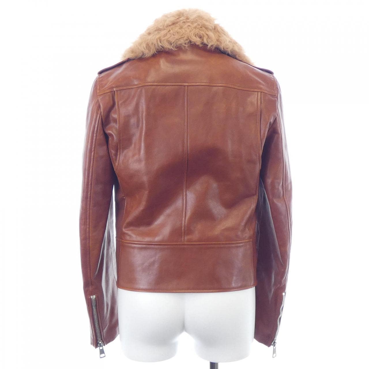 グッチ GUCCI 390081 XG111 レザーライダースジャケット