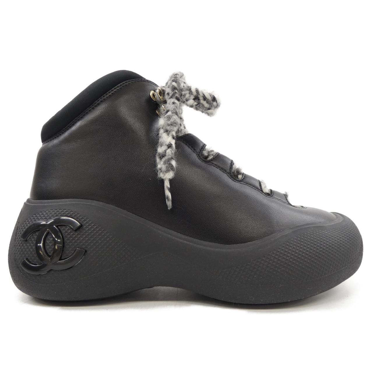 シャネル CHANEL レースアップ G39498X56737 スニーカー