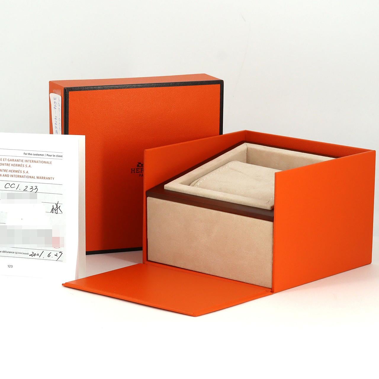 エルメス ケープコッド/D&PS･8PS CC1.233 SS クォーツ