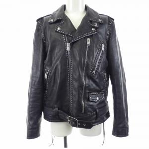 サンローラン SAINT LAURENT 361697 Y5GC1 レザーライダースジャケット
